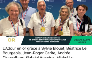 Champions de France Sènior mixte performance