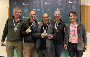 Vice Champions de france division de ligue Open 4 équipe Eric Tonneau