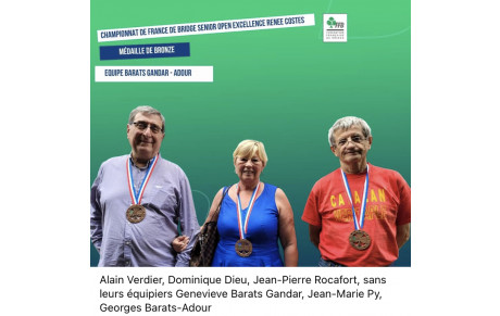 Finale Nationale Senior excellence 4